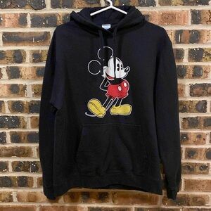 VTG Port & Company Ring Spun Fan Favorite Mickey Mouse hoodie, Men’s L